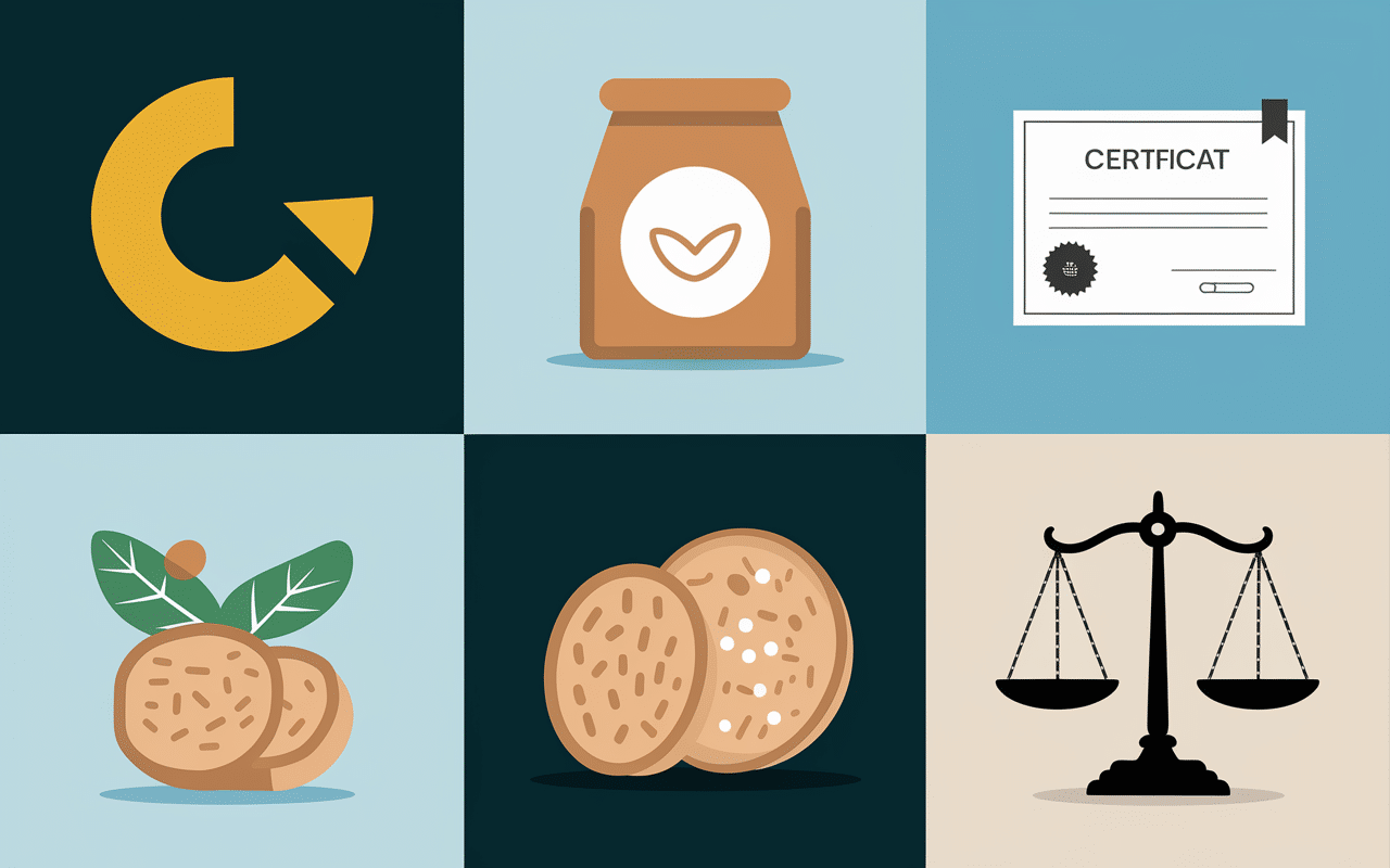 Emballage macaroni halal ingrédients et certification