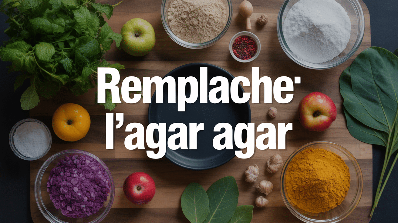 par quoi remplacer l agar agar ingrédients gélifiants cuisine