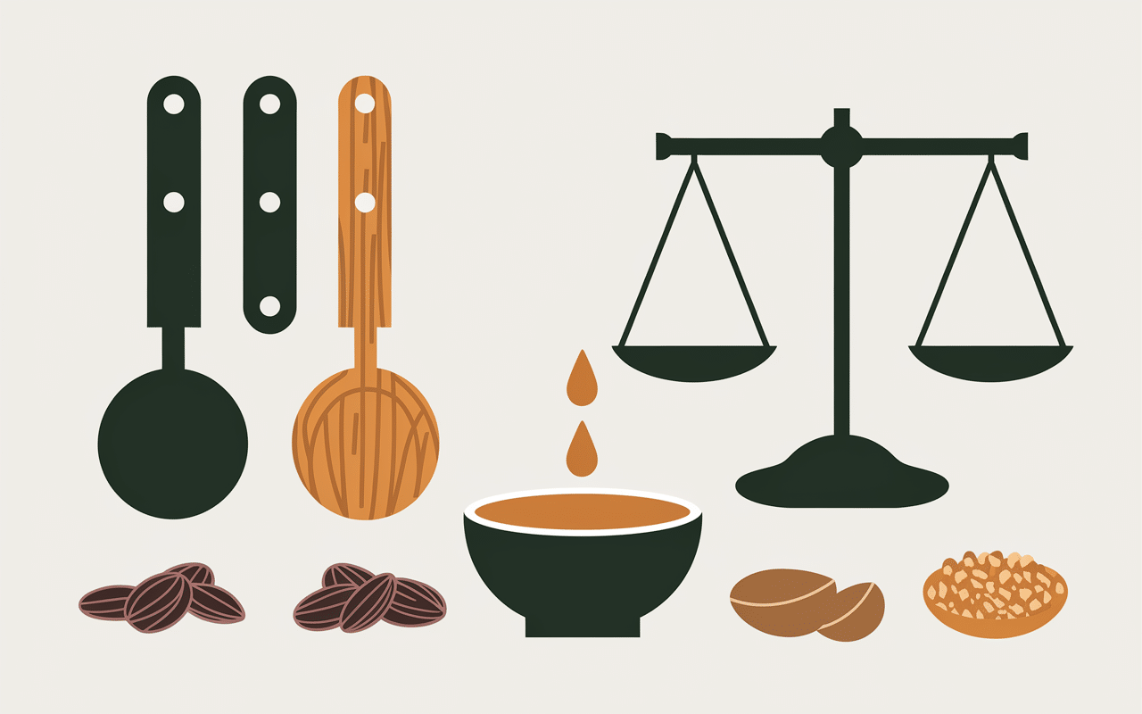 conseils dosage par quoi remplacer l amaretto cuillères balance extrait amandes