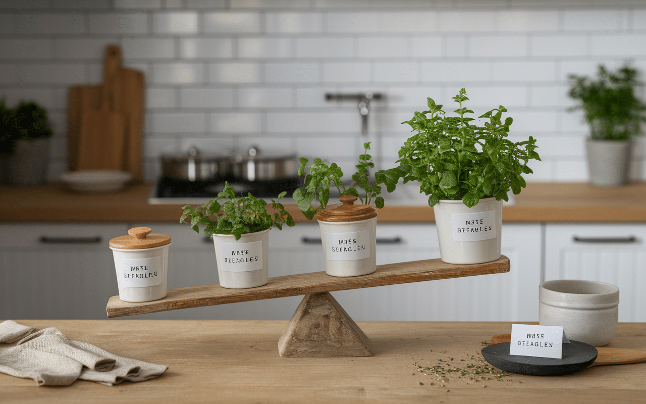 Remplacement origan balance dosage épices