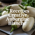 Aubergines blanches fraîches avec herbes recettes aubergine blanche