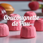 Coucougnette de Pau bonbons artisanaux roses amande framboise