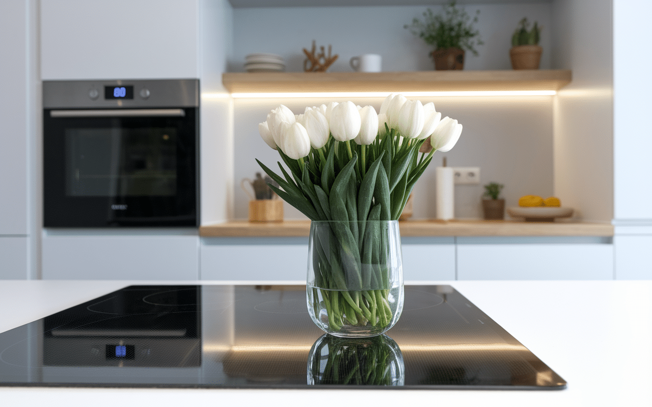 cuisson choux fleur micro onde bol verre cuisson