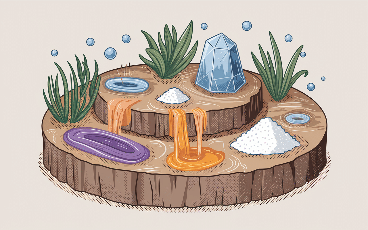 dégorger des concombres schéma osmose eau sel