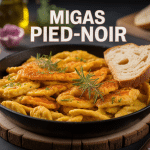 migas recette pied noir assiette rustique poêle