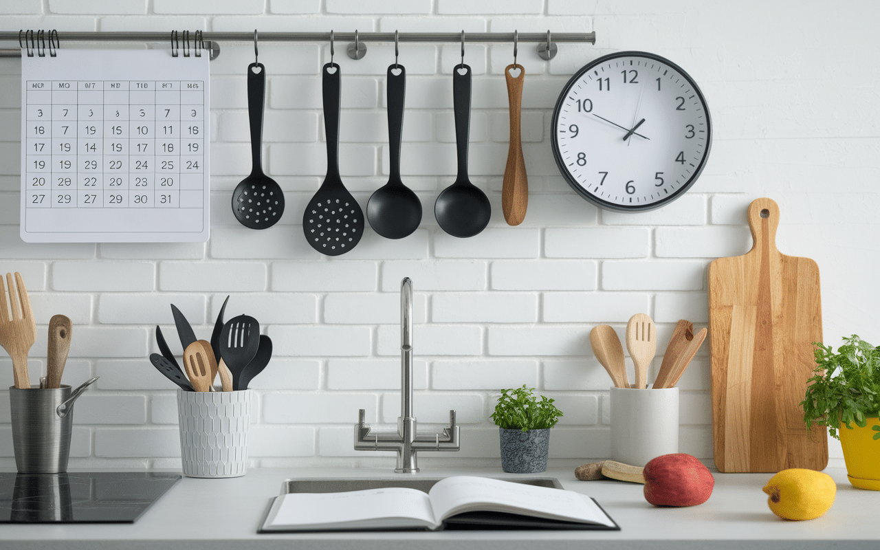 Organisation cuisine plats festifs à faire la veille