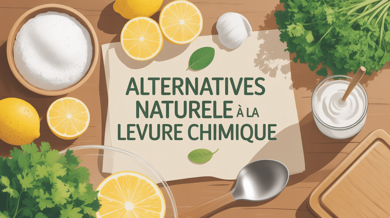 par quoi remplacer la levure chimique ingredients naturels cuisine