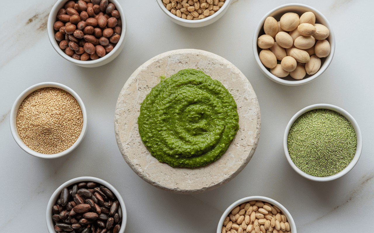 par quoi remplacer les pignons de pin bols graines pesto alternatives