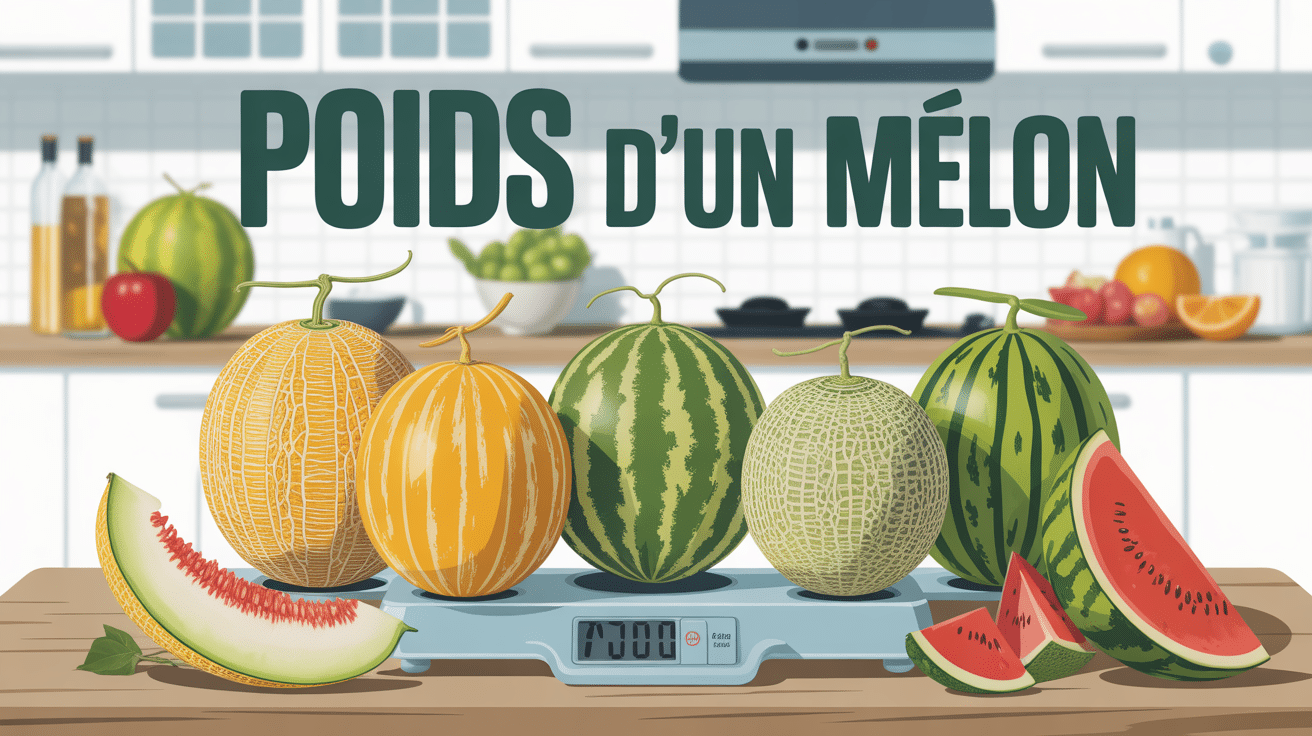 poid melon balance cuisine