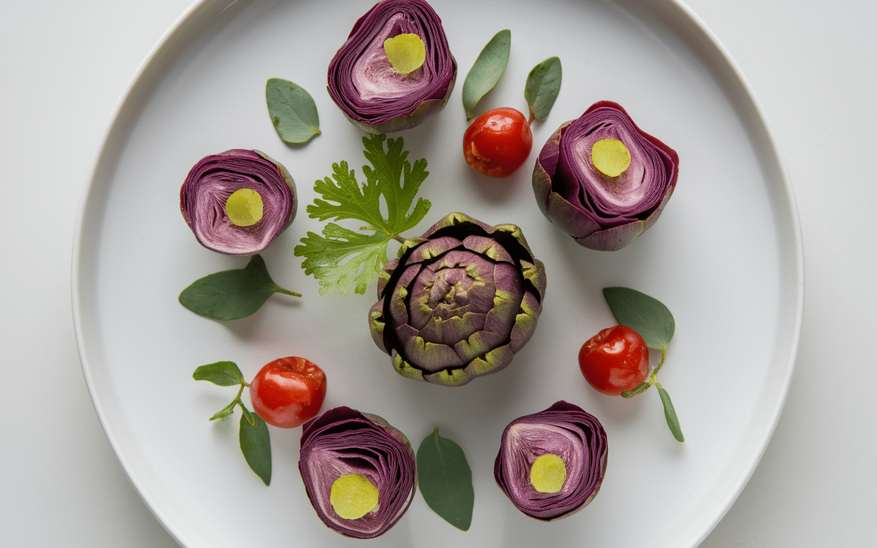 quels légumes pour accompagner les cailles rôties textures artichauts asperges