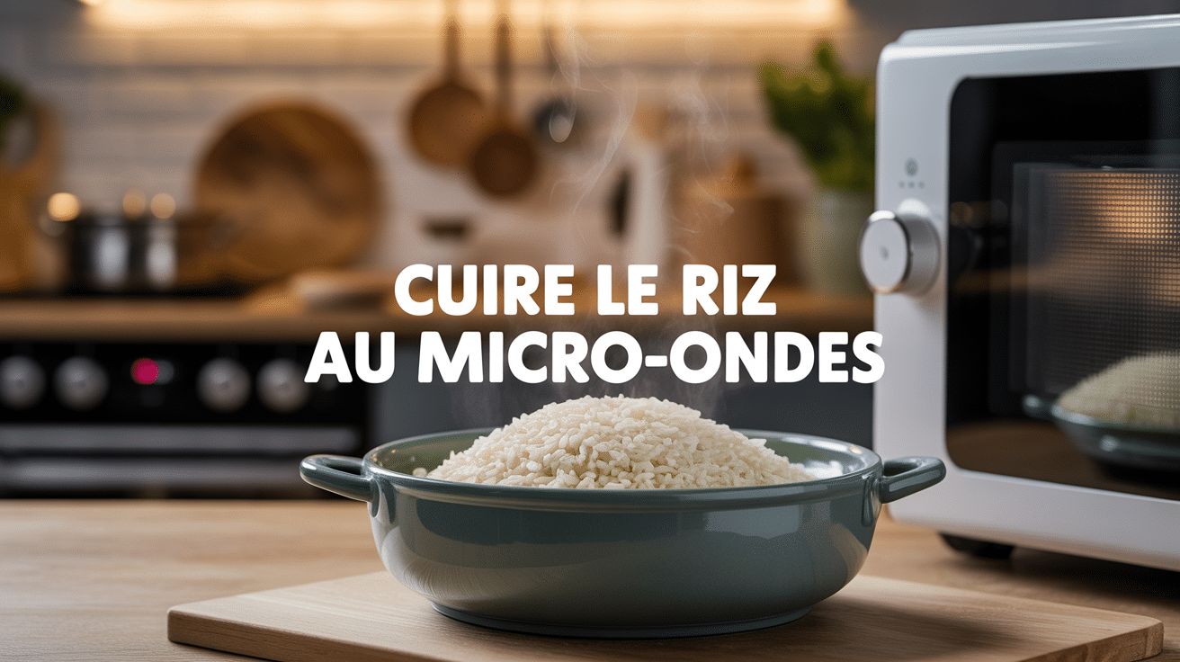 riz au micro onde bol parfaitement cuit