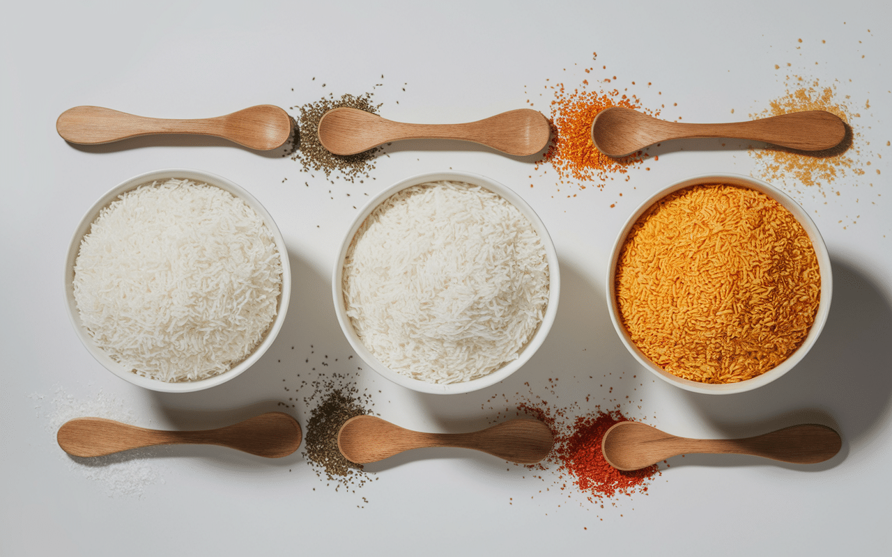 riz au micro onde différents types assaisonnement