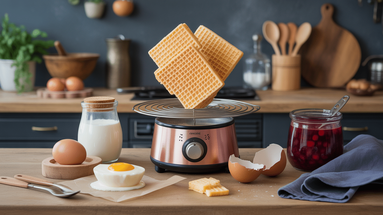preparation maison gaufre flocon d avoine