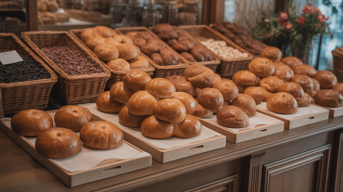 Vitrine artisanale de meilleur kouglof Strasbourg