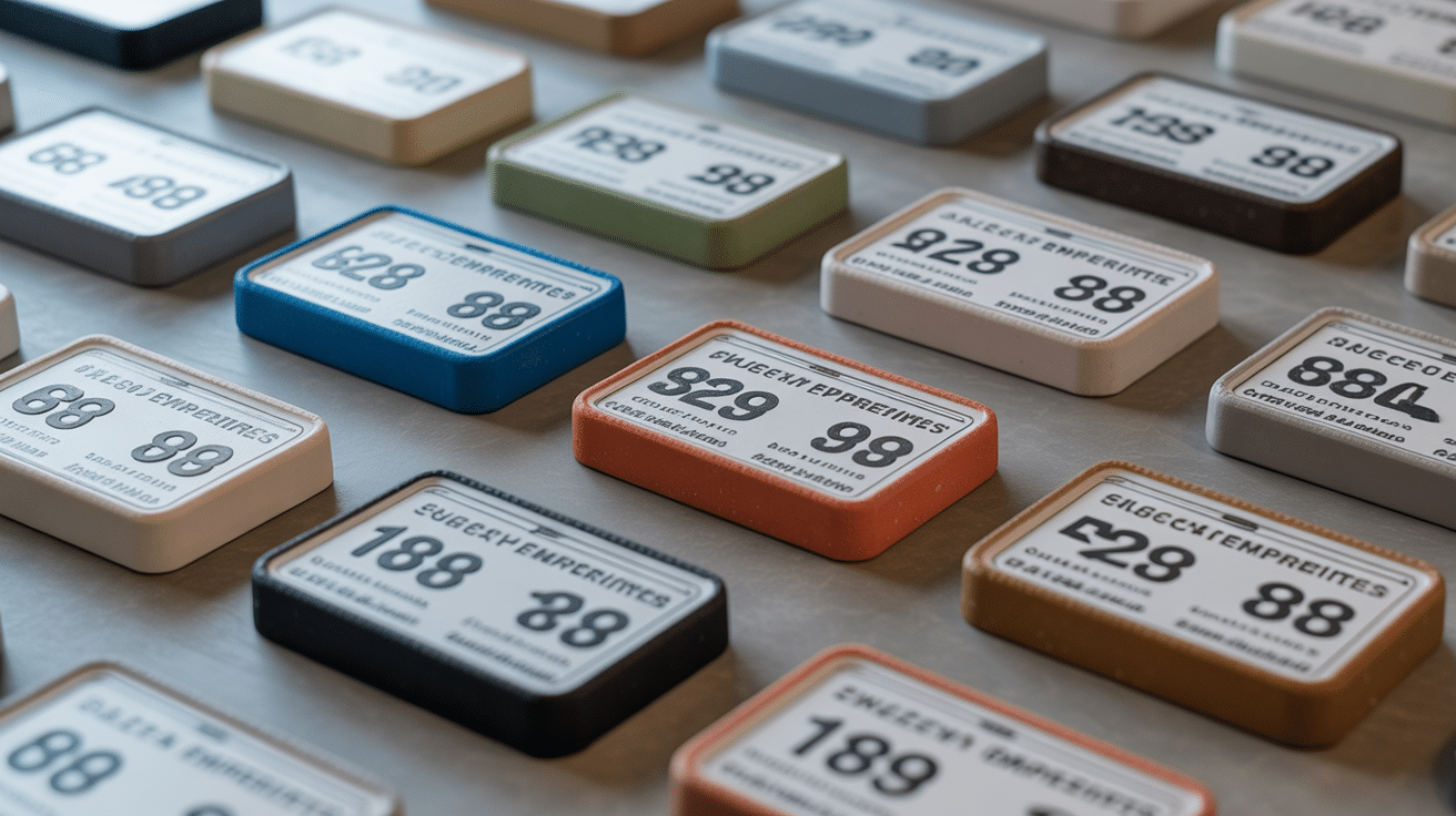 Différents moules financier formats et matériaux comparés