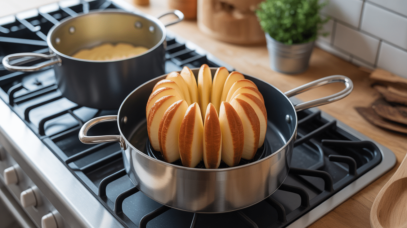 Répartition chaleur moule savarin coupe comparé classique