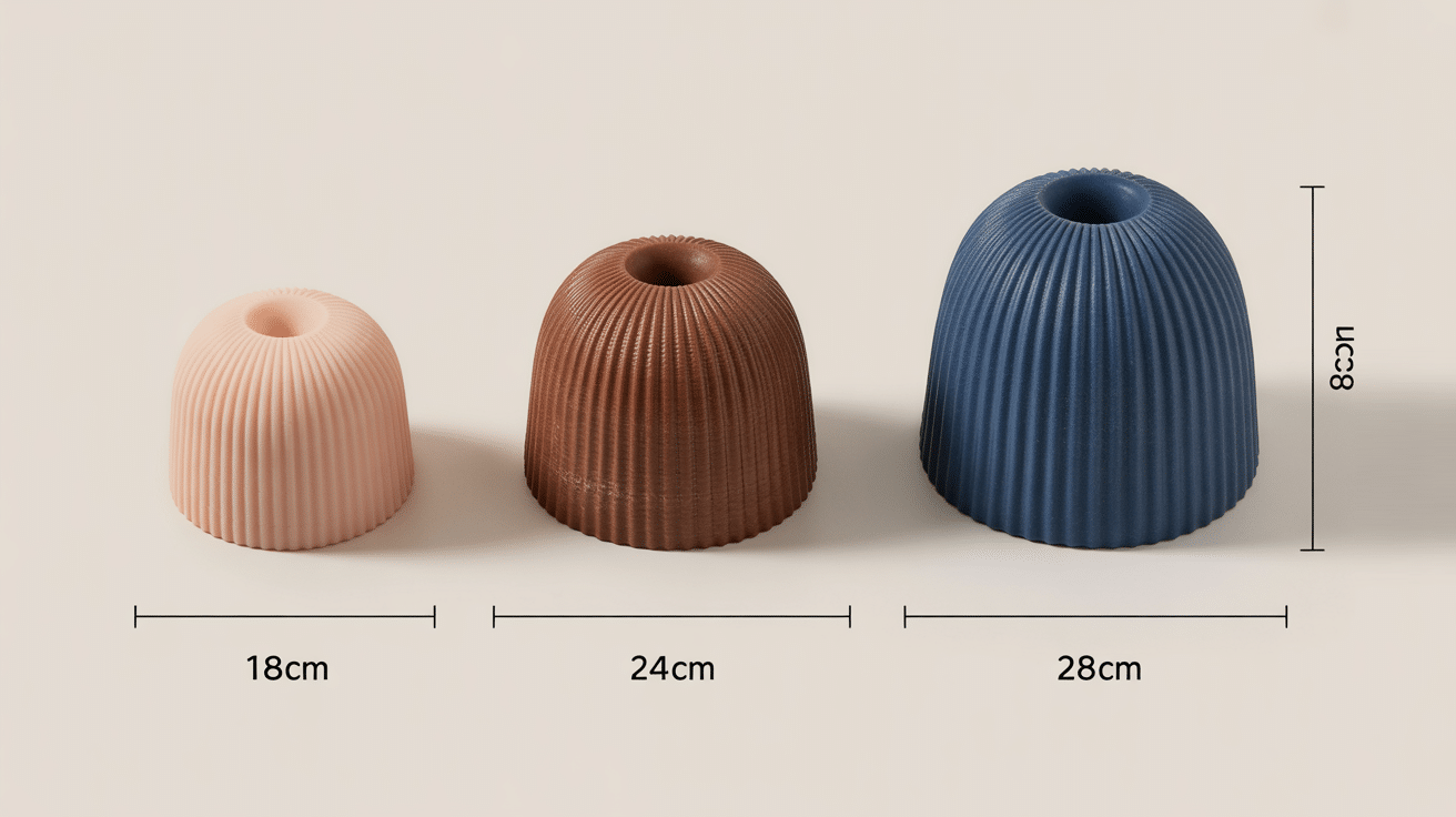 Trois moules savarin différentes tailles silicone et métal