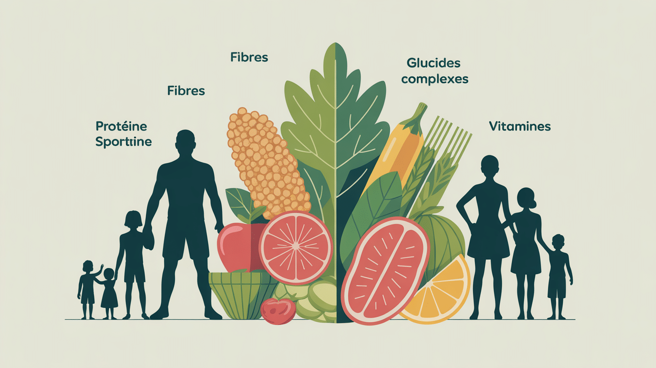 Infographie nutrition pancake avoine bénéfices santé