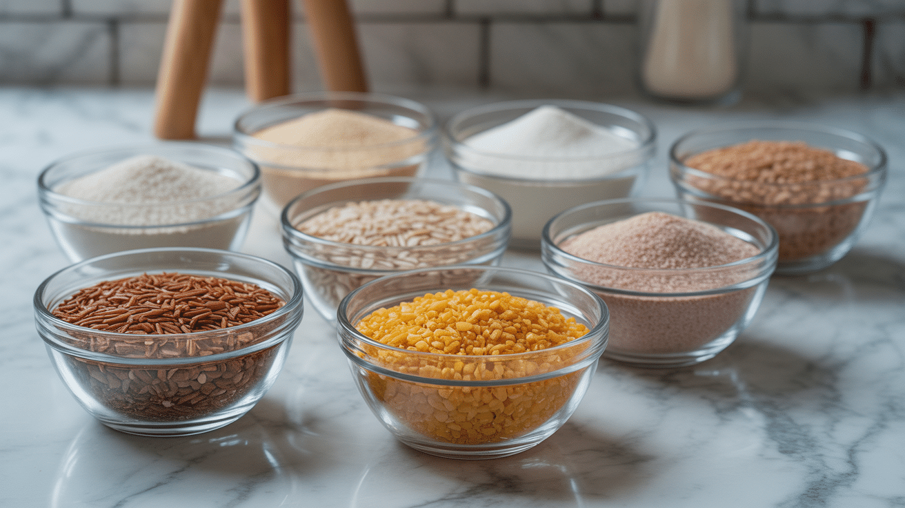 Farines alternatives pour recette cookie sans gluten