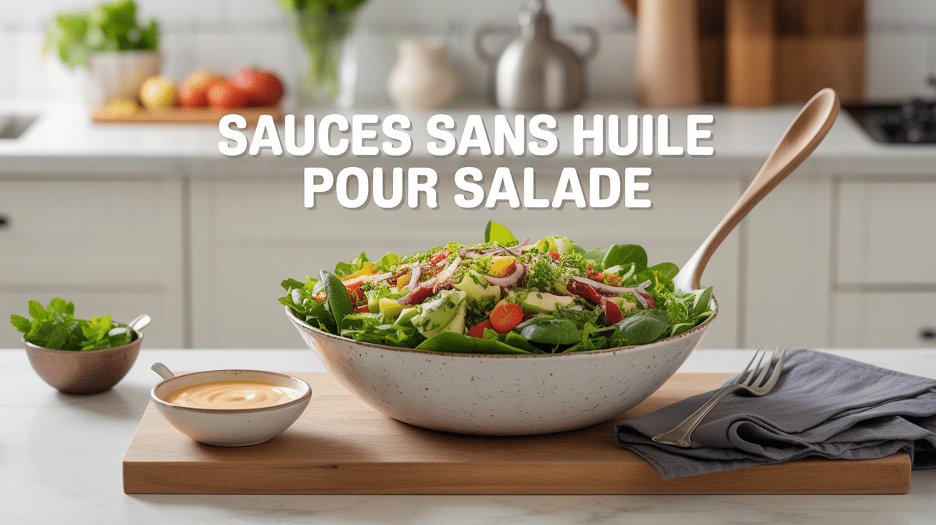 bol salade verte sauce sans huile pour salade cuisine moderne