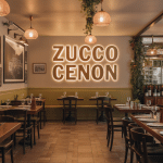 zucco cenon intérieur chaleureux tables décoration vintage