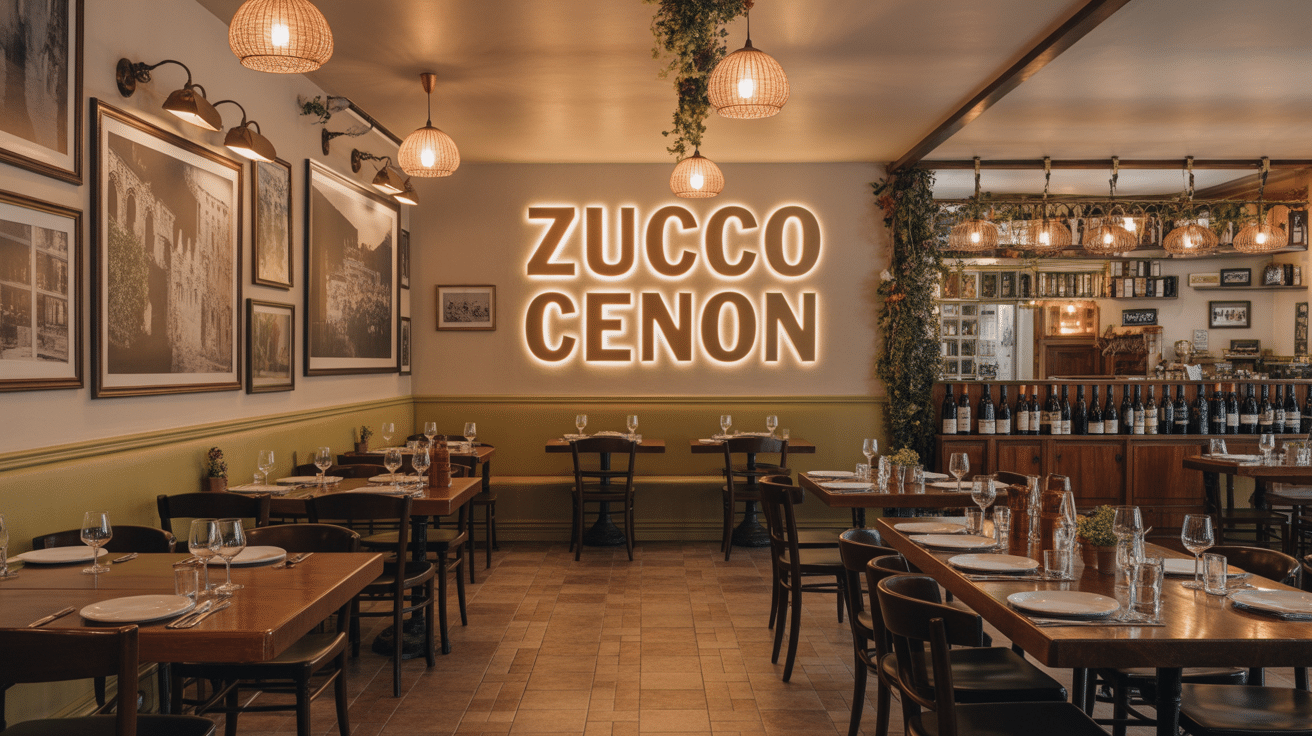 zucco cenon intérieur chaleureux tables décoration vintage