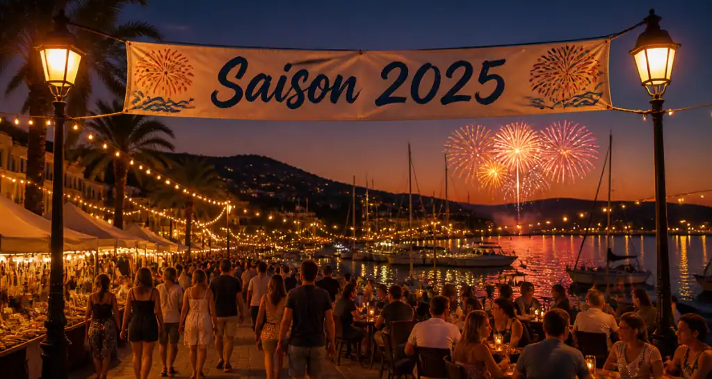 Festivités Cavalaire 2025 port feu d'artifice