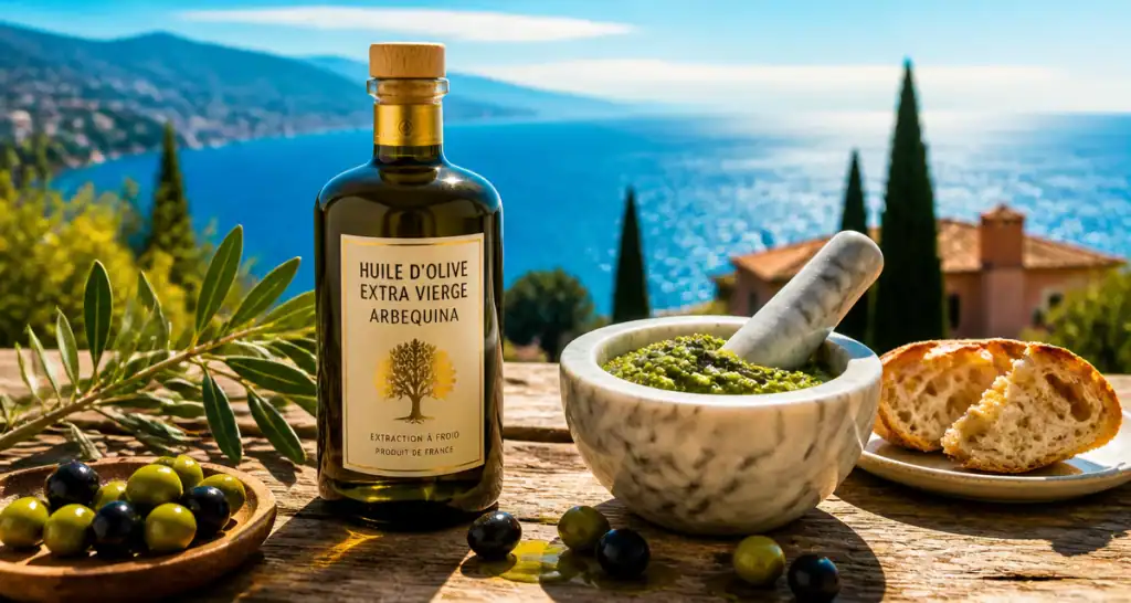 les bienfaits de l huile d olive extra vierge sur table méditerranéenne