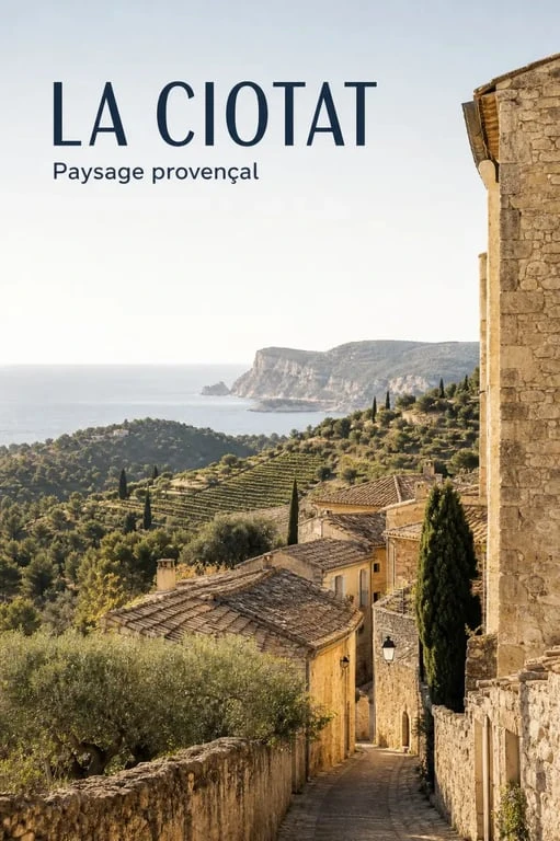 Beaux villages autour de la Ciotat : village perché provençal, vignes et Méditerranée