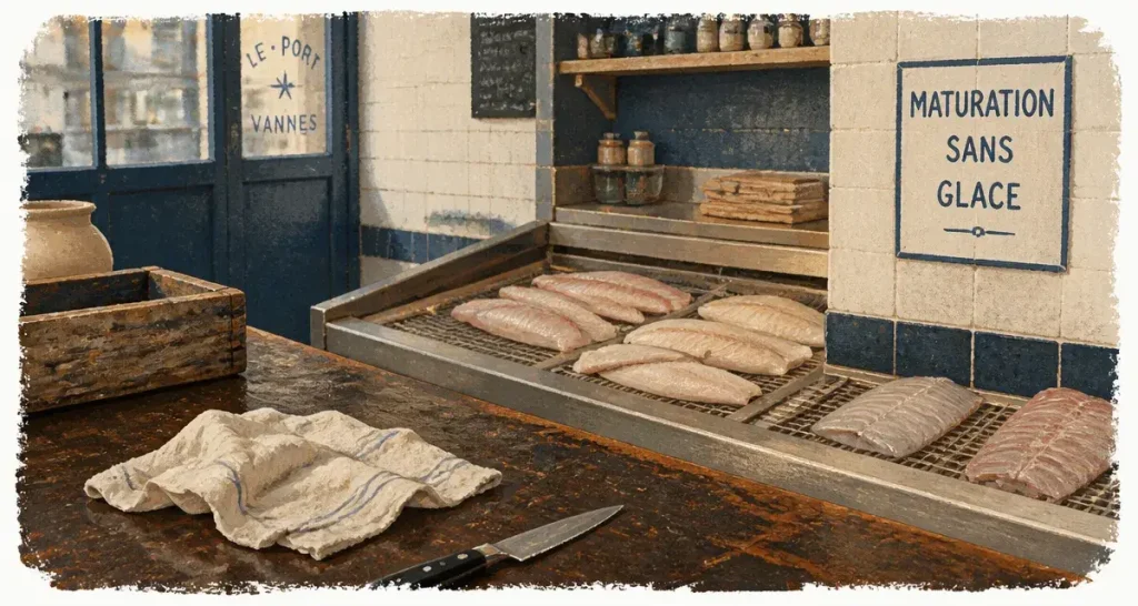 Poissonnerie du Port à Vannes : la révolution du poisson maturé